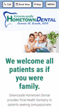 Mobile Screenshot of greencastlehometowndental.com